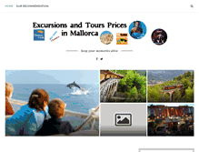 Tablet Screenshot of excursionsandtourspricesmallorca.com